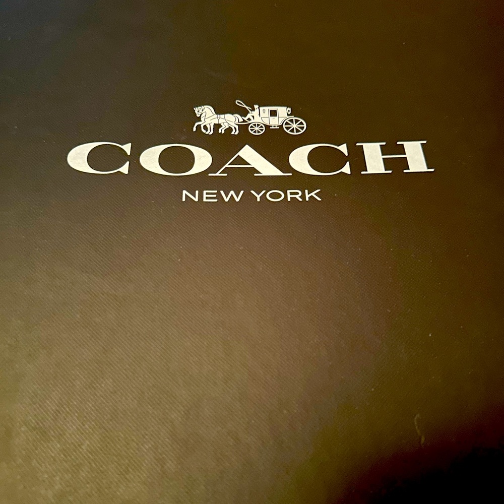 Coach Baby Bag, NWT, and box and cover.
